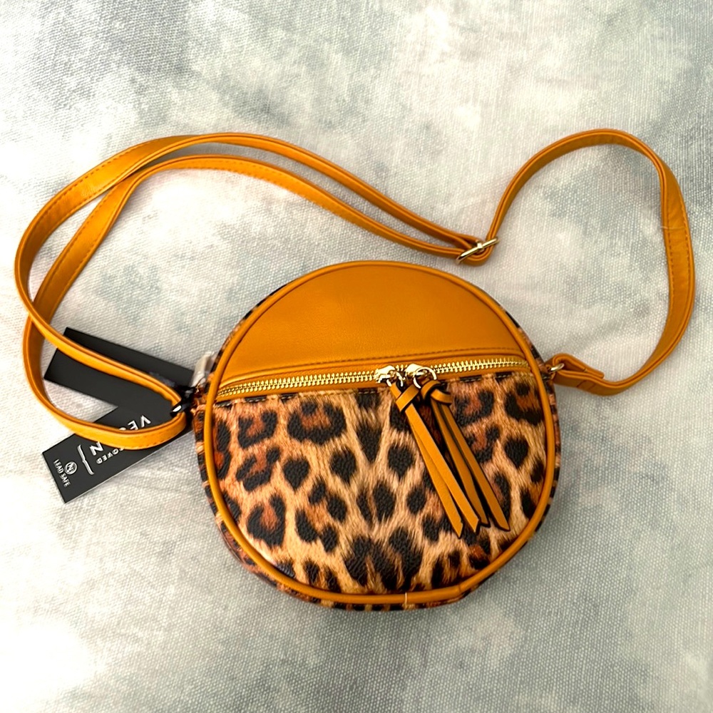 Cheetah print purse